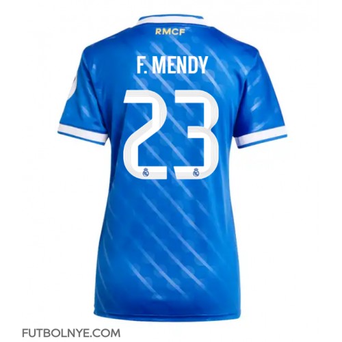 Camiseta Real Madrid Ferland Mendy #23 Tercera Equipación para mujer 2025-26 manga corta